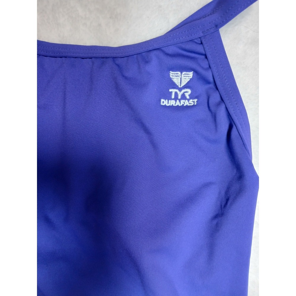TYR Royal Durafast Elite Solid Diamondfit One Piece Swimsuit  Size 38 - Picture 3 of 7